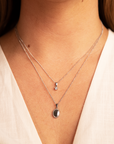 Auri Necklace | White Gold