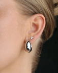 Posie Earrings | White Gold